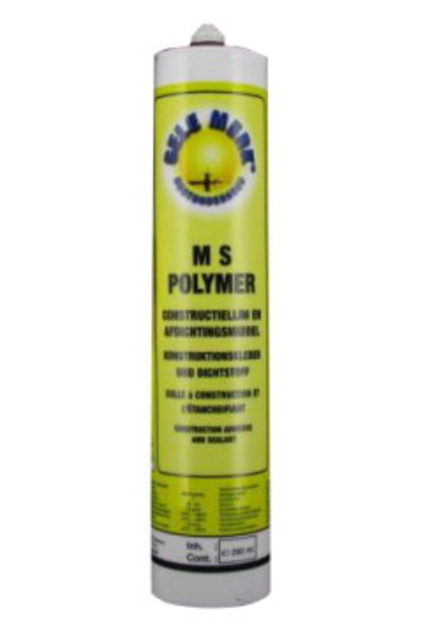 Gele Merk MS polymer kit bruin. 