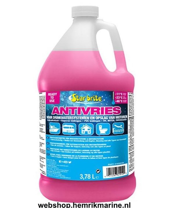 Starbrite Drinkwater Antivries 3.78 liter 