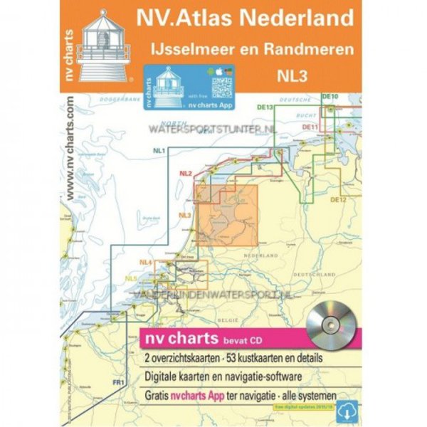 NV Atlas Nederland NL3- IJsselmeer en Randmeren Editie 2024