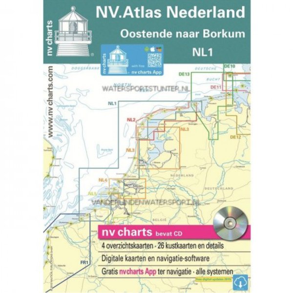 NV Atlas Nederland NL1- Noordzee-Borkum naar Oostende Editie 2024