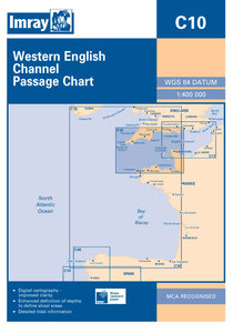 Imray Kaart C10 Western English Channel.