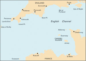 Imray Kaart C10 Western English Channel.