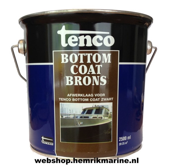 Tenco Bottomcoat Brons biedt een beschermende afwerklaag voor Tenco Bottomcoat Zwart. Door het gladde karakter van de afwerklaag wordt de aangroei van algen bemoeilijkt en kan eventuele aangroei gemakkelijk worden verwijdert. Tenco Bottomcoat Brons wordt toegepast als gladde beschermende afwerklaag voor pleziervaart- en binnenvaartschepen.