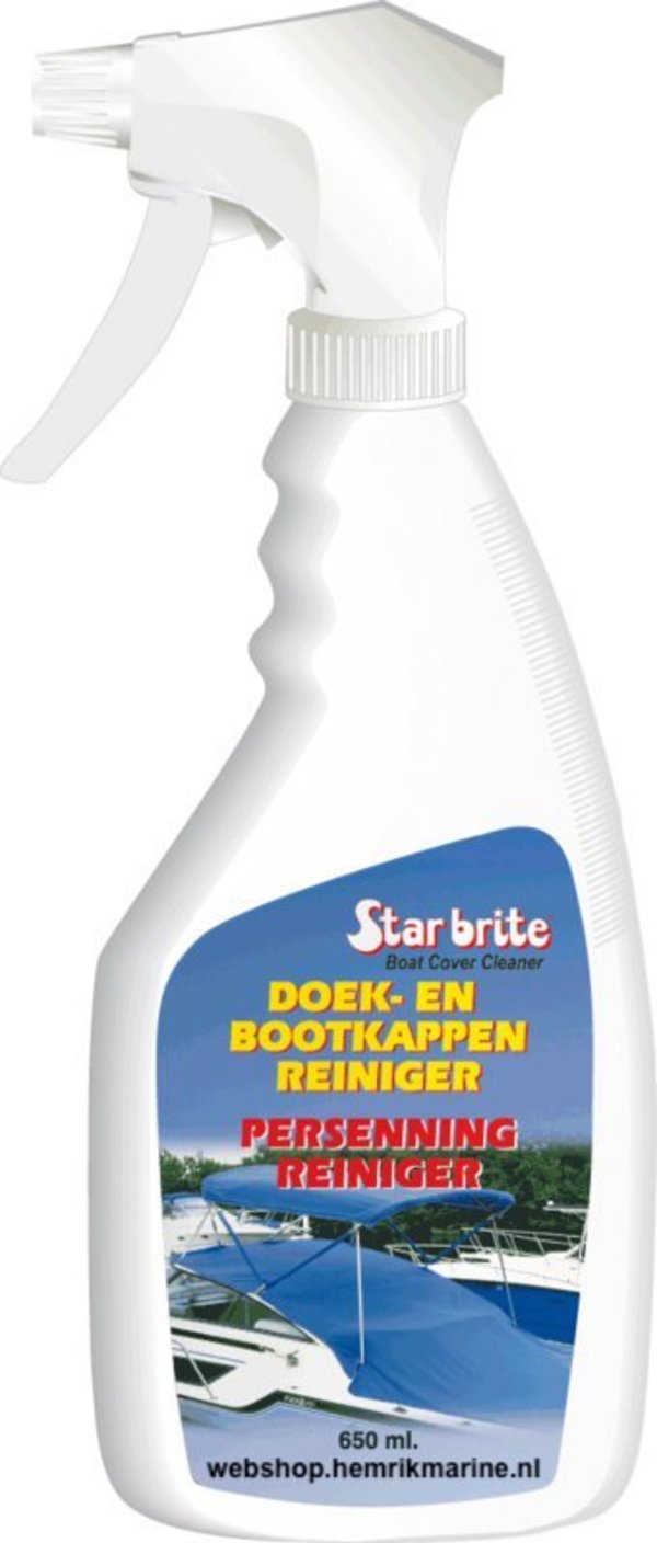 Starbrite Doek- en Bootkappenreiniger 650ml.