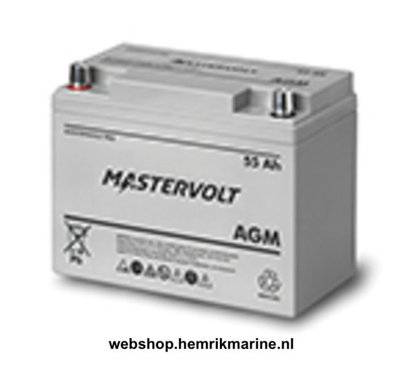Mastervolt 12V AGM-Accu 12V 55