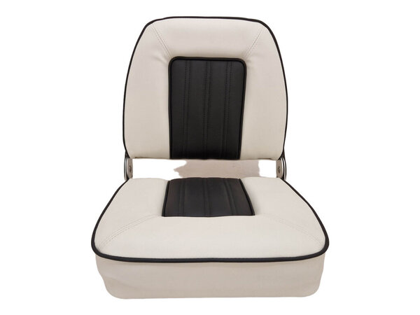 De Hollex Stoelkuip Star biedt ongeëvenaarde bescherming en stijl voor uw bootstoelen, zodat u met vertrouwen kunt genieten van uw tijd op het water. Deze stoelkuip, vervaardigd uit weerbestendig vinyl van maritieme kwaliteit, is verkrijgbaar in een breed scala aan verfijnde kleurencombinaties, waaronder Bruin/Camel, Grijs, Crème/Grijs, Wit/Zwart, Wit/Antraciet, en Navy/Wit. Ontdek de perfecte combinatie om uw bootinterieur te verfraaien.