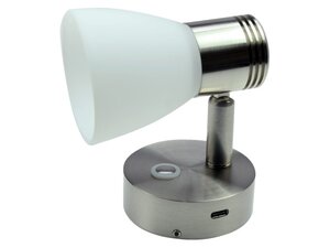 Talamex LED wandlamp dimbaar met USB-C snellader