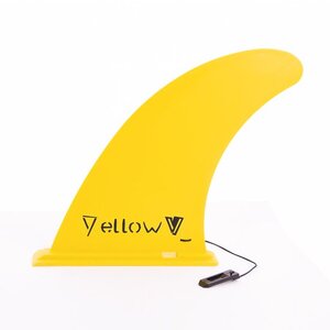 Yellow V Heartbeat 11 SUP board ANGEL