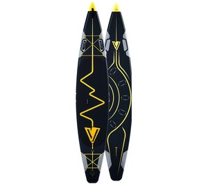 Yellow V Heartbeat 13 SUP board sportieve tourer